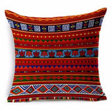 African Style Throw Pillow Cases AlansiHouse 450mm*450mm 3 