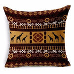 African Style Throw Pillow Cases AlansiHouse 450mm*450mm 4 