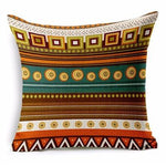 African Style Throw Pillow Cases AlansiHouse 450mm*450mm 5 