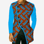 African Wax Print Long Sleeve Top Shirts AlansiHouse 20 S 