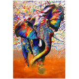 African Wild Elephant Canvas Printings AlansiHouse 60x90cm No Frame HZ6978 