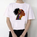 Black & Beautiful Women's Graphic T-Shirt AlansiHouse 062972 XL 