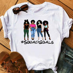 Black & Beautiful Women's Graphic T-Shirt AlansiHouse 0816160 L 