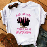 Black & Beautiful Women's Graphic T-Shirt AlansiHouse 0816167 XL 