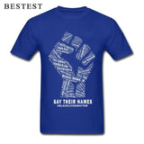 Black Lives Matter T-Shirt AlansiHouse Blue XS 