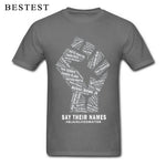 Black Lives Matter T-Shirt AlansiHouse Dark Gray XS 