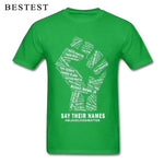 Black Lives Matter T-Shirt AlansiHouse Green XS 