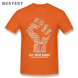 Black Lives Matter T-Shirt AlansiHouse Orange XS 
