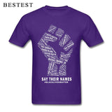 Black Lives Matter T-Shirt AlansiHouse Purple XS 