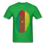 Cameroon Fingerprint T-Shirt AlansiHouse green S 