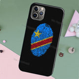 Congo DRC Flag Phone Case (for iPhone) AlansiHouse For iPhone 12 Pro 9377 