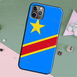 Congo DRC Flag Phone Case (for iPhone) AlansiHouse For iPhone 12Pro MAX 8397 