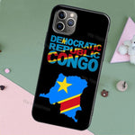 Congo DRC Flag Phone Case (for iPhone) AlansiHouse For iPhone 12Pro MAX 8517 