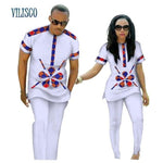 Couples African Print Top and Pants Sets AlansiHouse 11 S 