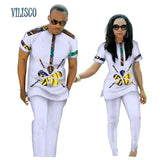 Couples African Print Top and Pants Sets AlansiHouse 7 S 