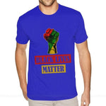 Cultured Black Lives Matter T-Shirt AlansiHouse Blue XXXL 