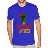 Cultured Black Lives Matter T-Shirt AlansiHouse Blue XXXL 