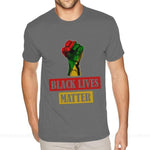 Cultured Black Lives Matter T-Shirt AlansiHouse Dark Grey M 
