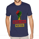 Cultured Black Lives Matter T-Shirt AlansiHouse Navy XXL 