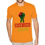 Cultured Black Lives Matter T-Shirt AlansiHouse Orange XL 