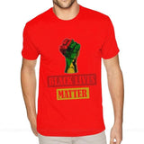 Cultured Black Lives Matter T-Shirt AlansiHouse Red 4XL 