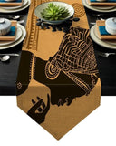 Decorative African Print Table Runneer AlansiHouse 33x178cm LEX04033 