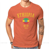Ethiopia Tokyo Games Sports Competition Shirt AlansiHouse Orange XXXL 