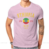 Ethiopia Tokyo Games Sports Competition Shirt AlansiHouse Pink 5XL 