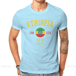 Ethiopia Tokyo Games Sports Competition Shirt AlansiHouse Sky Blue 5XL 