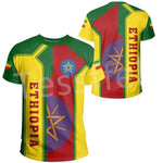 Ethiopian Short Sleeve T-Shirts (Multiple Variants) AlansiHouse color as picture 2 7XL 