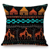 Exotic Ethnic Design Pattern + Decorative Pillow Cover AlansiHouse 450mm*450mm N188-2 