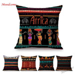 Exotic Ethnic Design Pattern + Decorative Pillow Cover AlansiHouse 