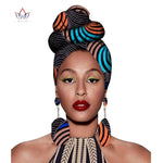 Headtie African Print Ankara with Earrings AlansiHouse 