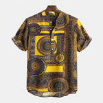Men's African Fashion Casual Shirts AlansiHouse Color2 L 