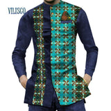 Men's African Fashion Print Long Sleeve Shirt AlansiHouse 2 S 