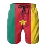 Men's Cameroon Flag Pants AlansiHouse white M 