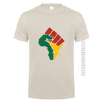 New Africa Map T Shirt AlansiHouse Sand XS 