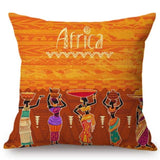 Nordic Africa Style B + Home Decoration Art Sofa Throw Pillow Case AlansiHouse 450mm*450mm T178-2 