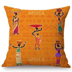 Nordic Africa Style B + Home Decoration Art Sofa Throw Pillow Case AlansiHouse 450mm*450mm T178-3 