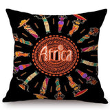 Nordic Africa Style B + Home Decoration Art Sofa Throw Pillow Case AlansiHouse 450mm*450mm T178-5 