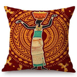 Nordic Africa Style B + Home Decoration Art Sofa Throw Pillow Case AlansiHouse 450mm*450mm T178-6 