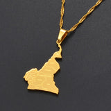 'Rep Your Flag' Gold Pendant AlansiHouse 