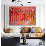 Rich African Oil Paintings on Canvas AlansiHouse 