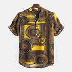 Rich African Short Sleeve Shirt AlansiHouse Color2 M 