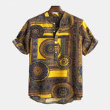 Rich African Short Sleeve Shirt AlansiHouse Color2 M 