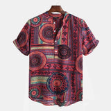 Rich African Short Sleeve Shirt AlansiHouse Color3 2XL 
