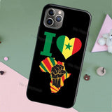Senegal National Flag Phone Case (for iPhone) AlansiHouse For iPhone 12 mini 9063 