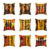 Stunning African Art Decorative Cushion Cover AlansiHouse 