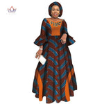 Traditional African Long Sleeve Formal Party Dress AlansiHouse 11 S 