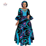 Traditional African Long Sleeve Formal Party Dress AlansiHouse 14 S 